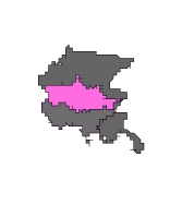 Cartina della regione selezionata FRIULI VENEZIA GIULIA - Zona dell’Alta Pianura 