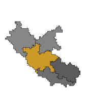 Cartina della regione selezionata LAZIO - Roma, campagna romana, valle dell'Aniene
