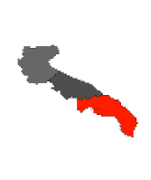 Cartina della regione selezionata PUGLIA - Salento Storica