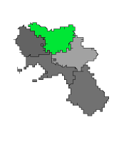 Cartina della regione selezionata CAMPANIA - Sannio