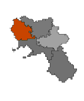 Cartina della regione selezionata CAMPANIA - Terra di Lavoro
