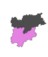 Cartina della regione selezionata TRENTINO ALTO ADIGE - Provincia di Trento