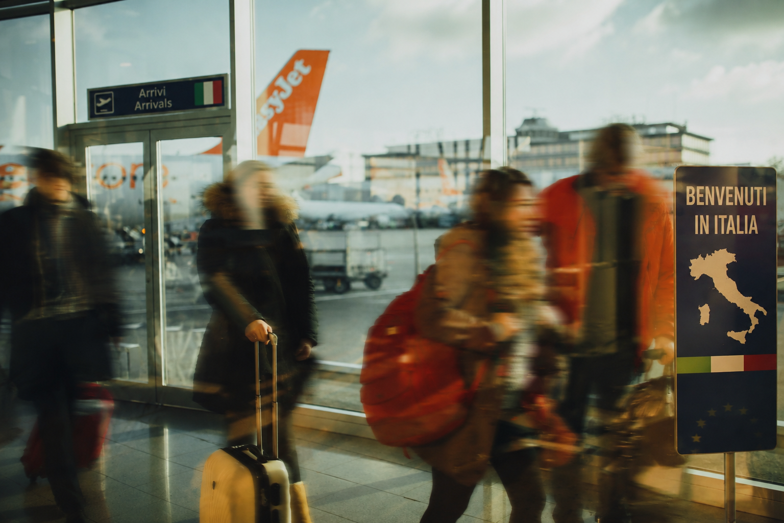 arrivi in Italia turismo