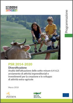 Copertina "PSR 2014-2020. Diversificazione"