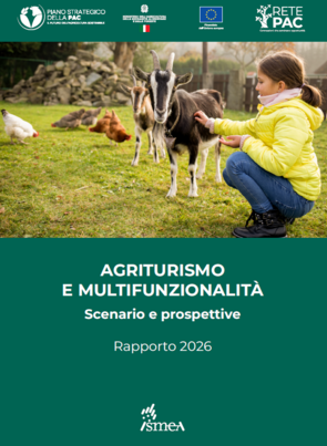 Copertina del Rapporto Agriturismo e multifunzionalità 2024
