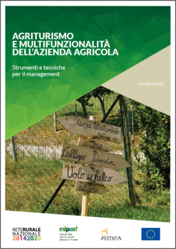 Copertina Manuale "Agriturismo e multifunzionalità dell'azienda agricola-Strumenti e tecniche per il management"