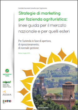 Copertina "Strategie di marketing per l'azienda agrituristica: linee guida per il mercato nazionale e per quelli esteri"