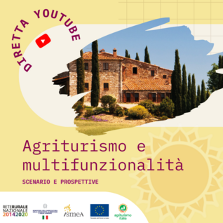 Locandina Diretta Youtube - Convegno "Agriturismo e multifunzionalità"