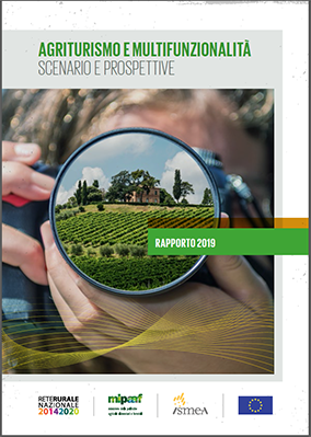 Copertina Rapporto "Agriturismo e multifunzionalità" 2019