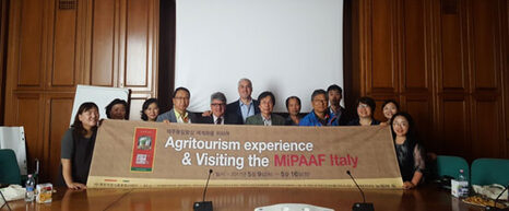 Delegazione coreana presso il Ministero