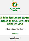 Sintesi indagine "Analisi della domanda di agriturismo in Italia e in alcuni Paesi Esteri"