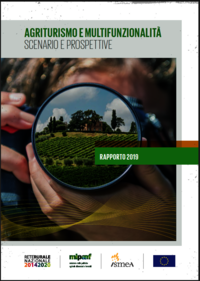 Copertina Rapporto "Agriturismo e multifunzionalità" 2019